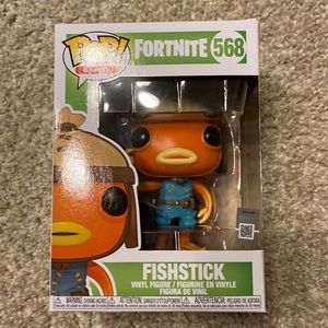 Fishstick from Fortnite funko pop head, number 568